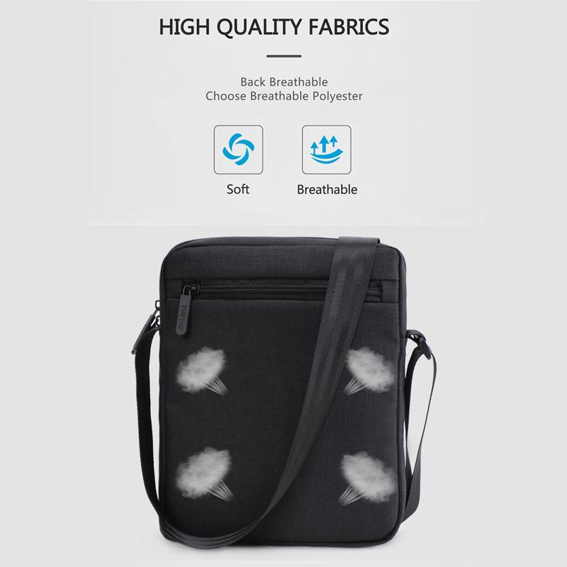 TINYAT Мужские сумки Легкая парусиновая сумка через плечо для Ipad Повседневные сумки через плечо Водонепроницаемые деловые сумки для багажа и сумок Мужские сумки Сумки через плечо