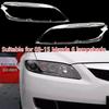 Mazda 6 Headlight Cover: Transparent, Fits 03-15 Models, M6 Coupe