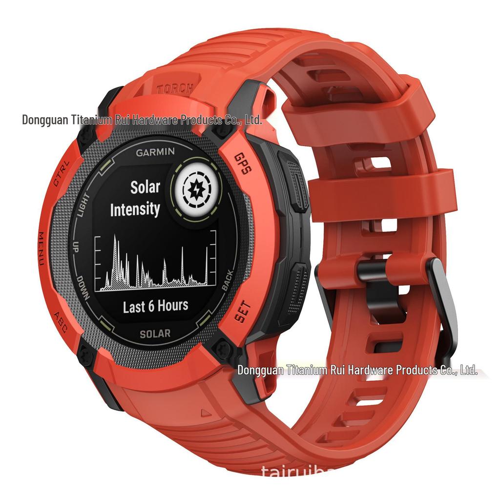 Garmin Instinct 2X Silicone Quick Release Sport Band Replacement