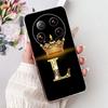 For Xiaomi 14 Ultra Case Mi 13 Ultra New Crown Letters Back Cover Soft Silicone Phone Case For Xiaomi 13 Ultra Mi 14Ultra Bumper