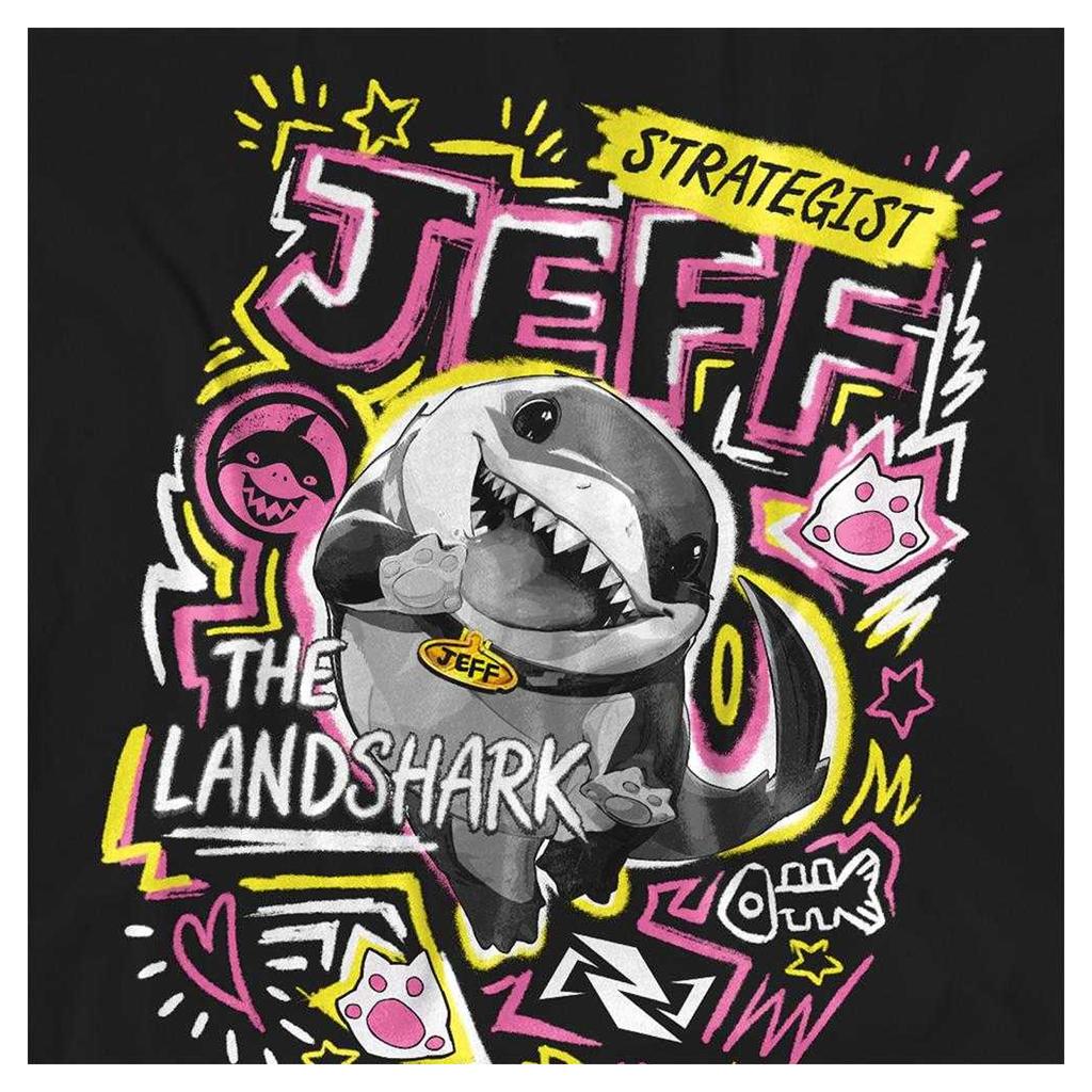 Marvel Rivals Womens/Ladies Jeff the Land Shark Marker T-Shirt