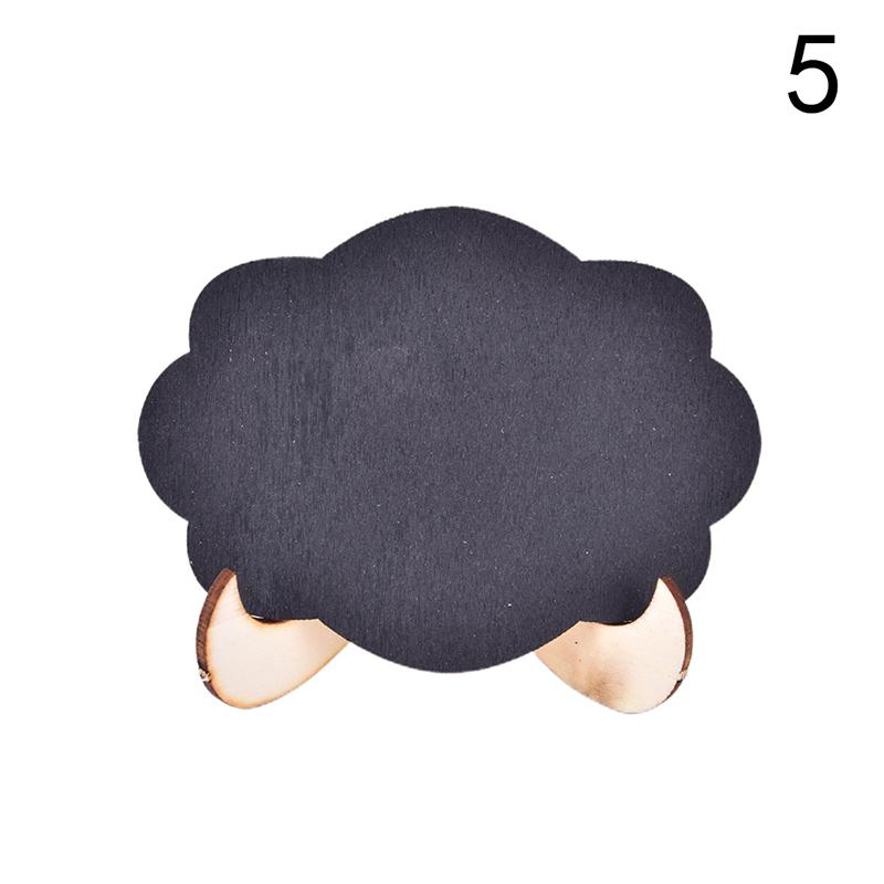 6 стилей мини-деревянная доска для доски для сообщений, небольшая подставка для доски для объявлений