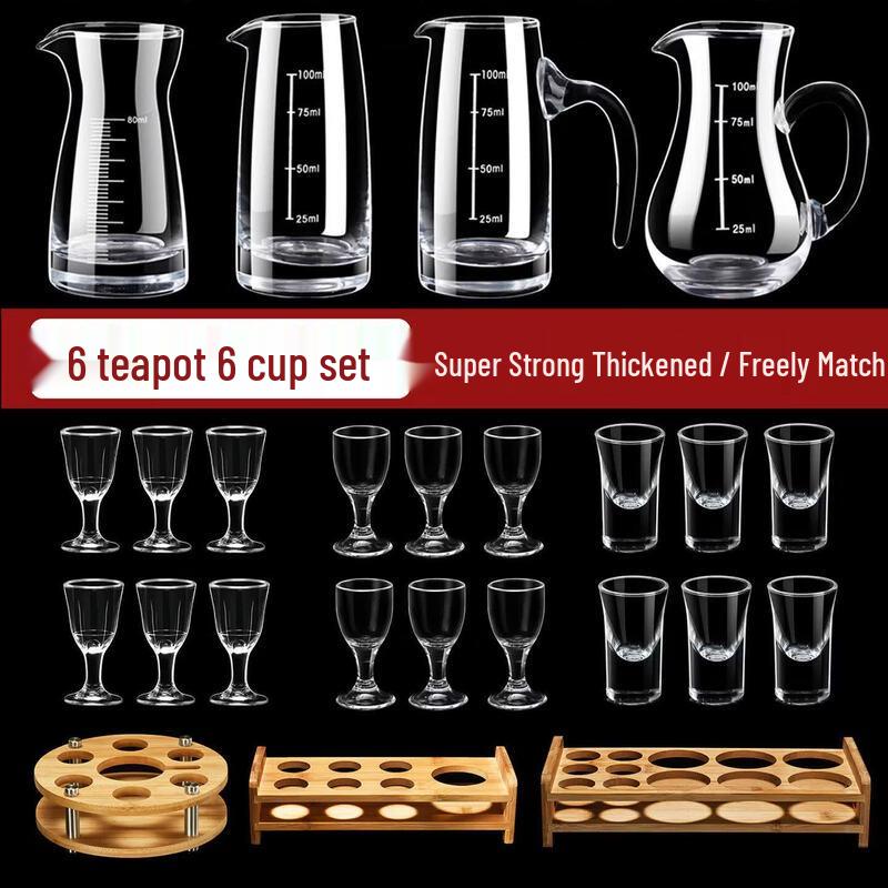 Multi-Purpose Glass Wine & Baijiu Decanter Set