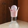 Decorative Party Accessories Football-shaped Wine Stoppers, Silicone Champagne Sparkling Bottle Savers, Leak-proof Sealer Soft Caps for Beer