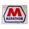 Vintage Gas Motor Oil Retro Metal Tin Sign for Garage, Bar, Man Cave