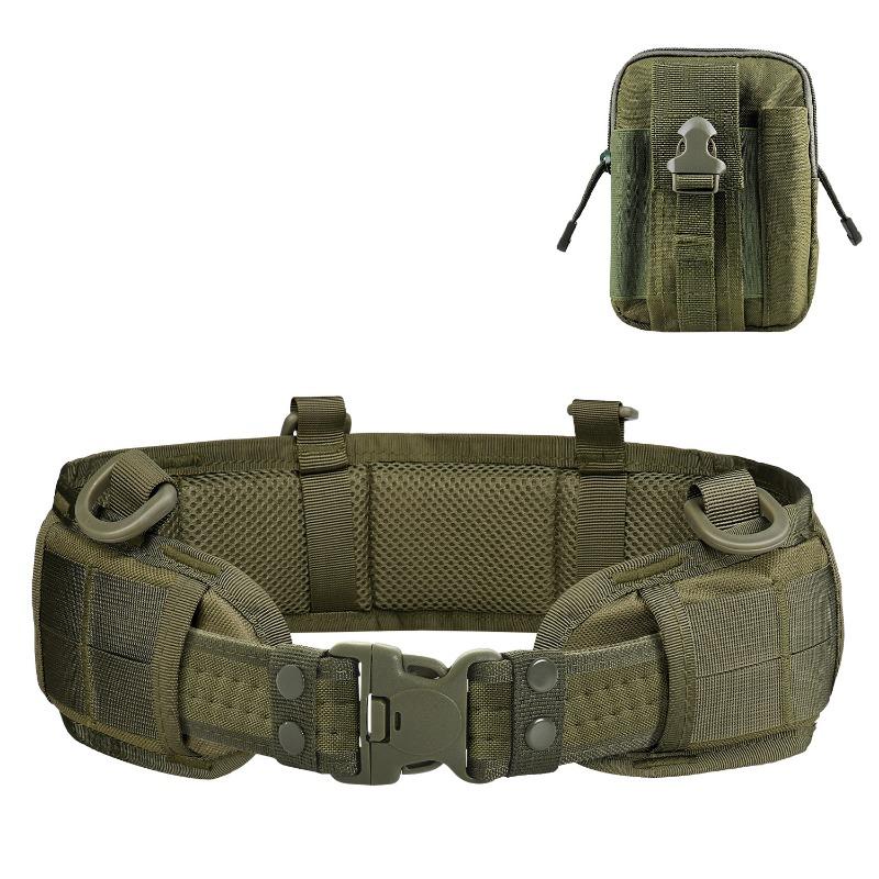 Outdoor Waist Belt Multi-Functional Quick Release Waist Seal Buckle Nylon Waistband