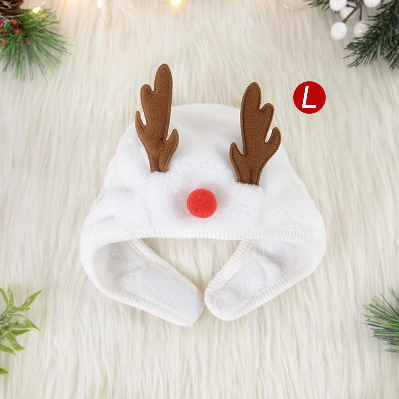Dog Cat Christmas Hat Pets Clothes Bibs Puppy Cap Costume Accessories Navidad Xmas Home Decoration 2025 New Year Gift Bandana