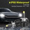 2 шт. 48 CSP H1 H3 H7 светодиодные лампы H8 H11 9005 HB3 9006 HB4 Canbus 360 Автомобильные фары 18000LM Авто Противотуманные фары 4300K ​​6000K 4300K ​​Белый Желтый Turbo Led H7