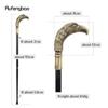 Coppery Long Head Eagle Luxury Walking Stick Party Fashion Elegant Walking Stick Decorative Cospaly Cane Knob Crosier 90cm