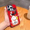 Счастливый Кот Денег M-Maneki N-Neko Чехол для Телефона Для iPhone17 16 15 14 13 12 Pro Max Серый Черный Матовый Лазерный Металлик Аврора Funda