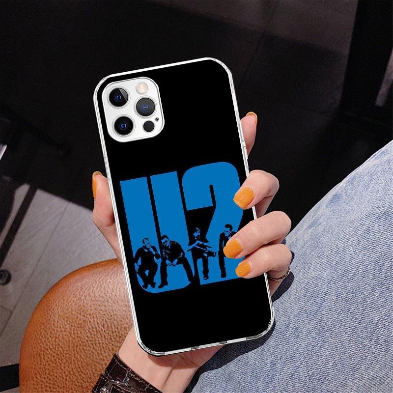 Band U-U2 Rock Phone Case For iPhone 17 Air 16 Pro Max 16E 15 + 14 Plus 11 12 13 Mini 7 8 SE Gift Print Cover Fundas
