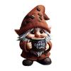 Coffee Gnome Cute Resin Gnomes Figurines Garden Gnome Statue Funny Dwarfs Lawn Ornaments For Home Desk Indoor Outdoor Decor