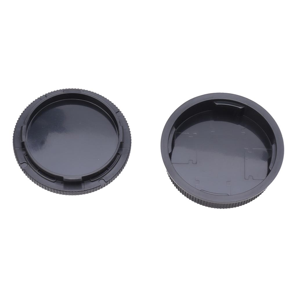 Camera Body and Rear Lens Cap Dustproof Stain Prevention Body and Rear Lens Cover Kit for Leica L