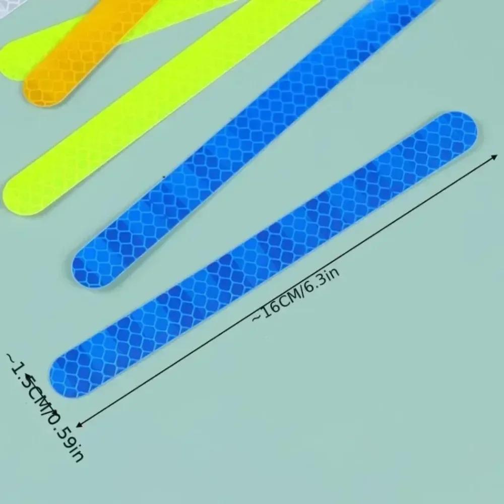 2Pcs/Set Car Reflector Sticker Automobile Rearview Mirror Reflective Strip Auto Exterior Accessories Car Reflector Stickers