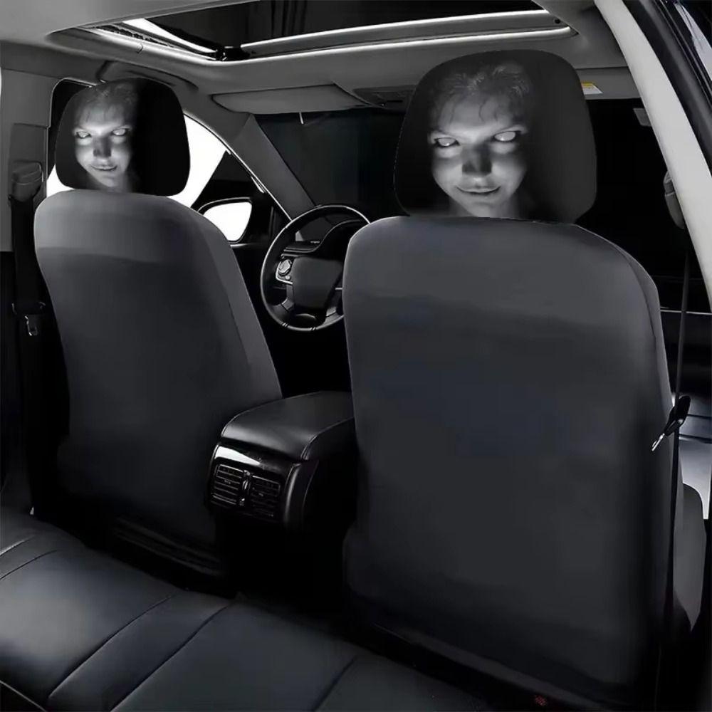 Soft Material Seat Headrest Protectors Auto Interior Decoration Cover Auto Interior