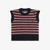 [Amy Winehouse] Open Knit Vest - Black Afpf2417109-102