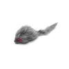 Plush False Mouse Cat Pet Toys Soft Long-haired Tail Mice Toys Grey Plush Mouse Cat Toy  Playing