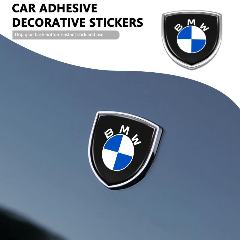 RTJF7 3D Metal Car Styling Sticker Emblem Badge Decals Automobiles For BMW M Sport M2 M3 M4 M5 M6 E46 E90 E60 F10 F20 E87 X3 X6