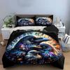 "Raven Family Decorative Set" Multiple sizes kid's and adults' bedroom Exquisite 3PC bedding set, gift