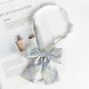 JK Bow Tie for Women, Japanese Uniform Shirt, College Style Student Plaid Tie, Men's Free Ribbon Accessories