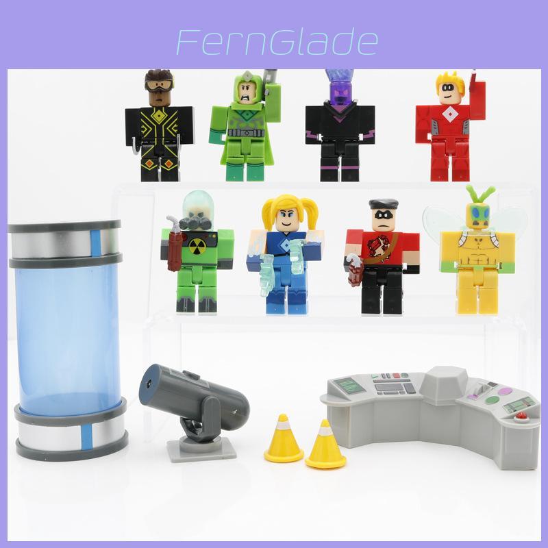 Премиальное качество Новая фигурка Roblox Игровые игрушки Игровой набор с 8 мини-фигурками и аксессуарами