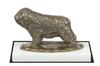 Polish Lowland Sheepdog, PON, Valee Sheepdog - Dog Figurine, Figure On a White Base, Trophy for Dog Show Exhibition