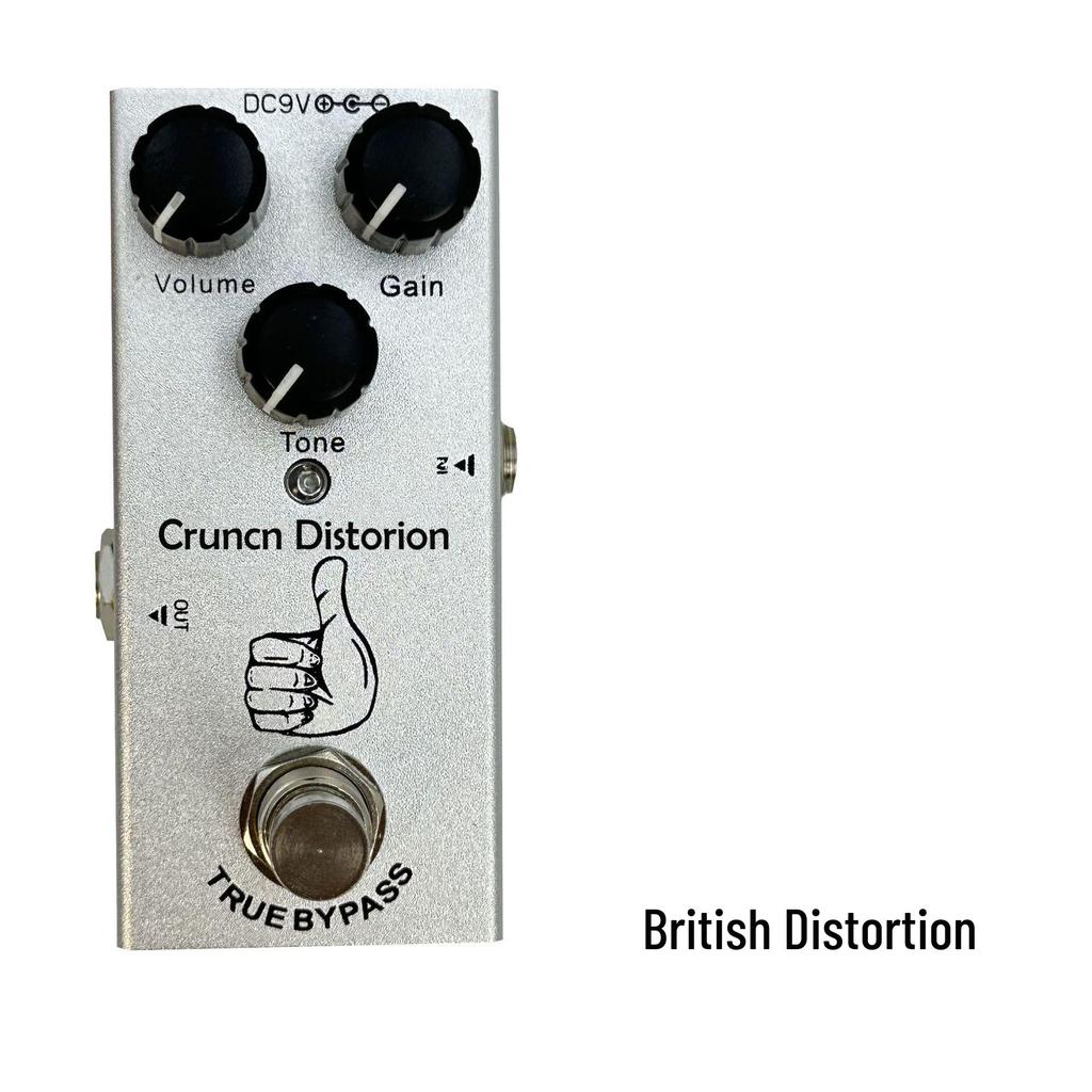 Mini Electric Guitar Effects Pedal: Portable Distortion, Overdrive, Delay, Chorus & Tremolo