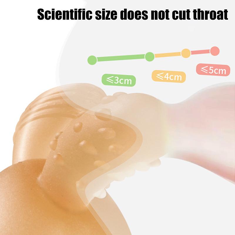 Игрушки для прорезывания зубов в форме кролика, жевательные игрушки для прорезывания зубов, мягкие, эластичные, силиконовые, прорезыватели для зубов, держатель для новорожденного, прорезыватели для моляров, детские принадлежности