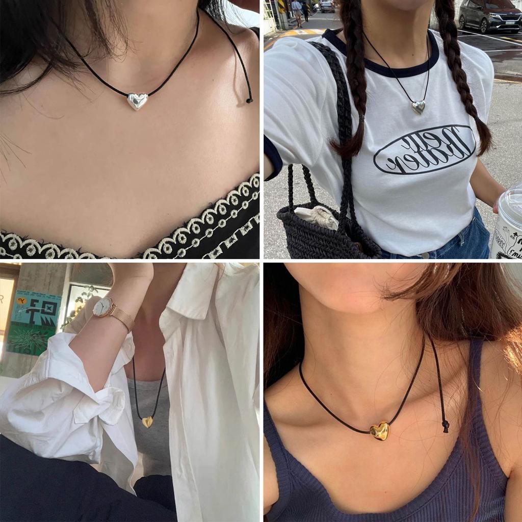 3D Подвеска-шарм в виде сердца, Металлическая подвеска в виде сердца, Фурнитура для изготовления ювелирных изделий, DIY Ожерелье, Браслеты, Поделка, Валентин