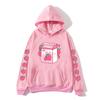 Strawberry Milk Cartoon Printing Hoodies Women/Men Clothing Kawaii Girls Winter Hooded Pullovers Sudaderas Cute Print Sweatshirt
