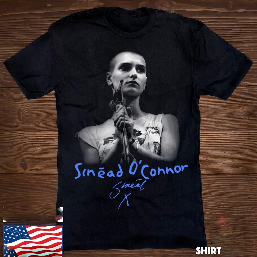 КОНЦЕРТ Тур Sinéad O Connor фирменная футболка Черная S5XL II351 WIN40 Унисекс футболка