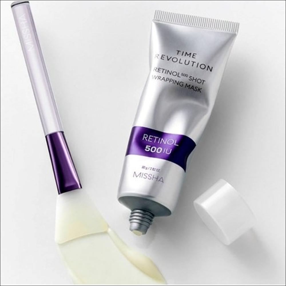 MISSHA Маска-обертывание Time Revolution Retinol 500 Shot