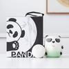 High-end Panda Kuaike Teacup Outdoor Portable One Pot Two Cups Ceramic Kung Fu Tea Set Business Souvenir