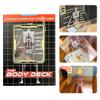 1-3PCS Human Anatomy Poker Cards The Body Deck Skeleton Playing Cards Waterproof Plastic Playing Cards Fun Halloween Board Game