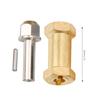4Pcs RC Brass Connector Accessory for 1Celsius10 Remote Control Car Easy Installation Golden