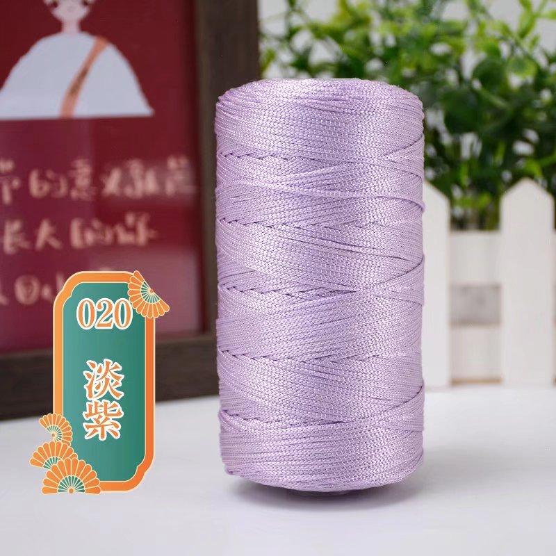 Mercerized Ice Hemp Thread 100G Shaft Medium And Thin Hollow Thread Sun Hat Shoes Crochet Hand-Woven Thread Full Free Shipping