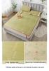 Summer Cool Bamboo Mat with Free Shipping: Fits 0.8m Dorm Bunk, 0.9m Single, and 1.2m Beds, Rice Green Color
