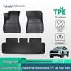 Ford Explorer 2020-2022 Семиместный Износостойкие Напольные Коврики из TPE