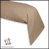 Bolster Cover - Home Decor - 45 X 185 Cm - 100% Cotton - Machine Washable - Taupe