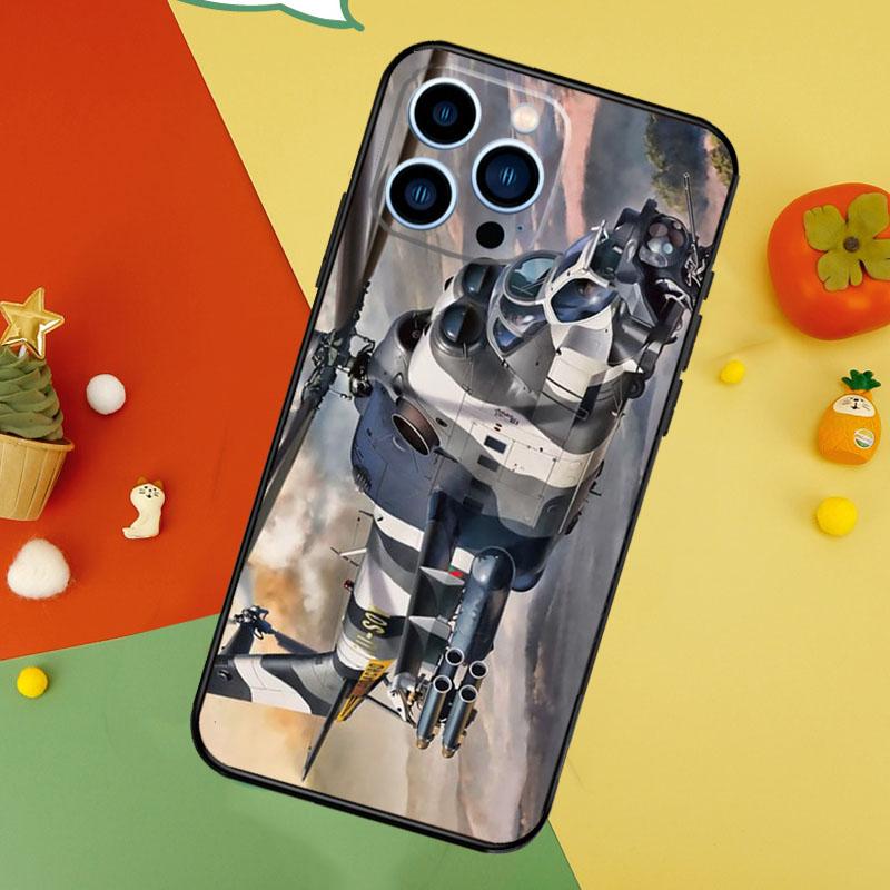 Helicopter Military Soft Case For iPhone 15 16 14 13 12 11 Pro Max Plus Mini X XR XS Max 7 8 Phone Cover