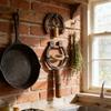 Настенный открыватель для винных бутылок в стиле farmhouse, форма подковы, антикварный промышленный декоративный элемент, декор для уличной террасы