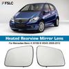 Широкоугольное Зеркало Заднего Вида С Подогревом Для Mercedes-Benz A W169 B W245 2008-2012 Замена Стекла Зеркала A2128101721/A2128102521