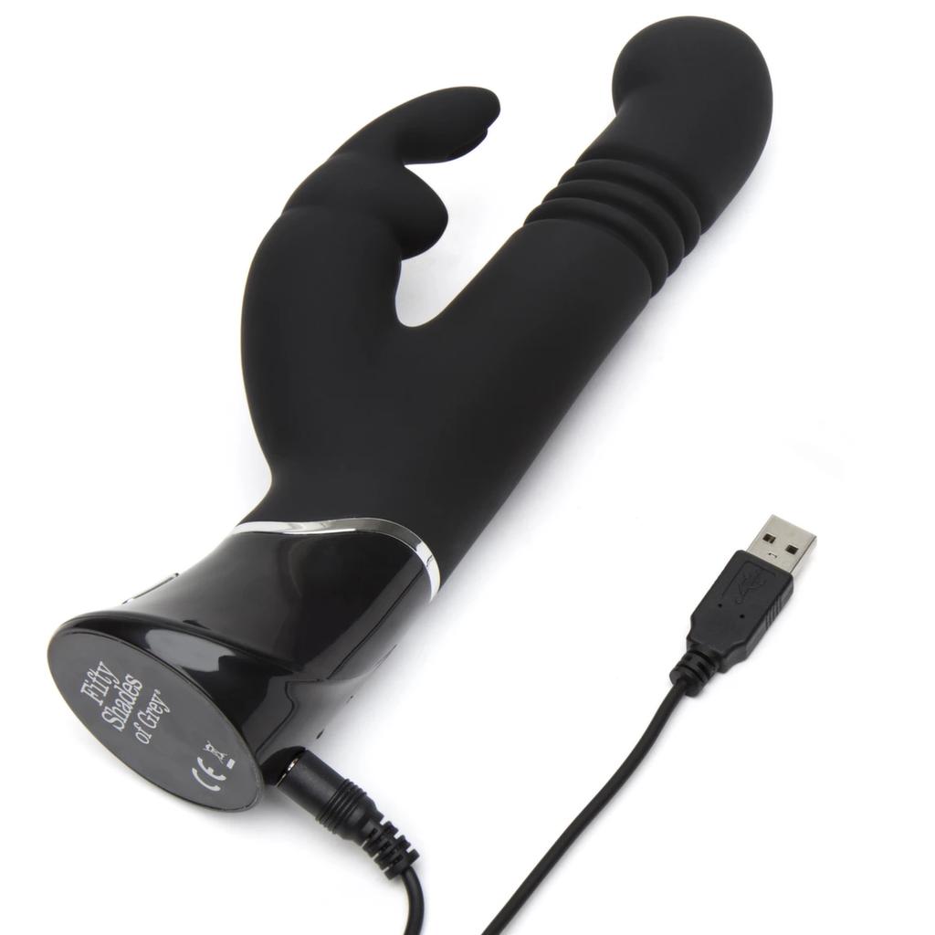 Pulse vibrator - Fifty Shades of Gray Greedy Girl Thrusting G-Spot Rabbit Vibrator