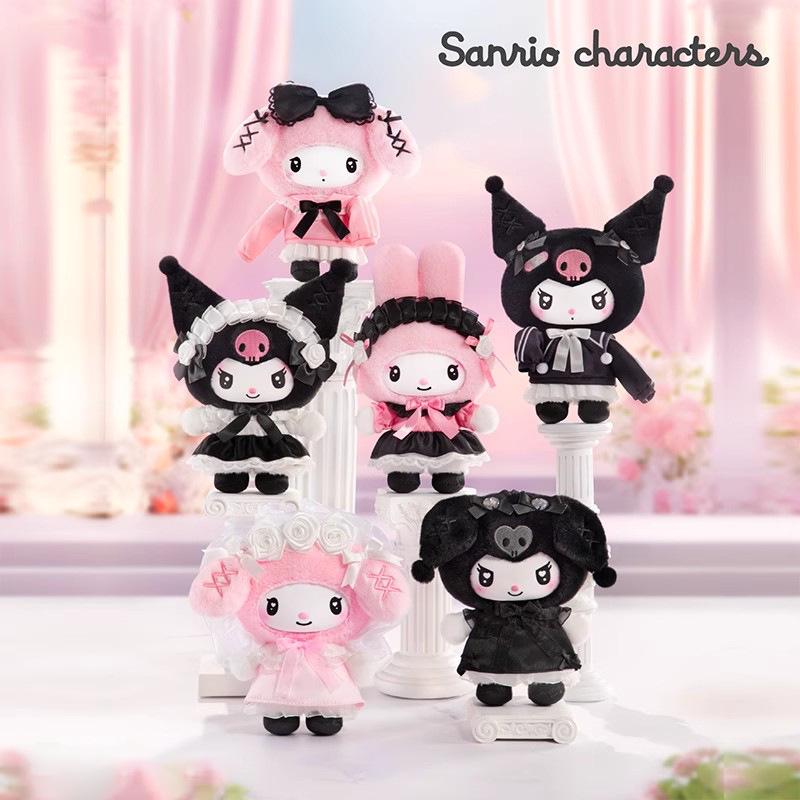 Серия «Романтическая свадьба семьи Sanrio» Милая кукла-фигурка Украшение