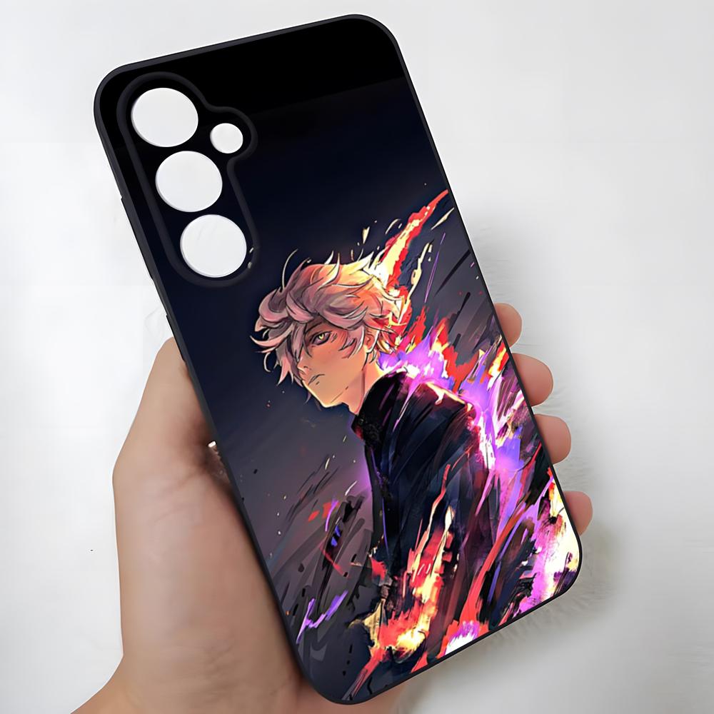 Чехол для телефона с аниме Hells Paradise для Samsung S26 Ultra S25 Edge Ultra S23 S22 S21 S20 Ultra Plus S24 Fe Стеклянная крышка