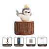 Yousheng Игрушка-кошка с машущими крыльями, перезаряжаемая через USB, интерактивная, плюшевая, летучая мышь, сова, курица, пищащая, с кошачьей мятой, чирикающие животные, электрическая