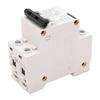 Автоматический выключатель 2P 10A 400V AC DC MCB выключатель защиты от утечки для домашней солнечной панели
