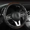 AUSTYLCO Руль автомобиля Руль Дерево Ощущается Хватка Морилка Автомобиль Коричневый Чехол, Чехол, Зернистость, Хороший, Ощущение, Прочный, Дышащий, Нескользящий, Устойчивый,