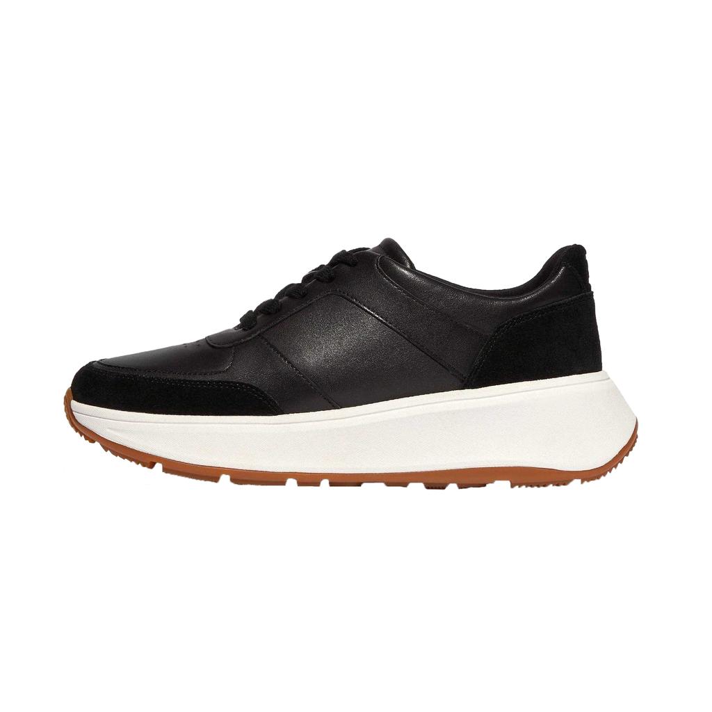 Fit Flop Womens/Ladies F-Mode Leather Flatform Trainers