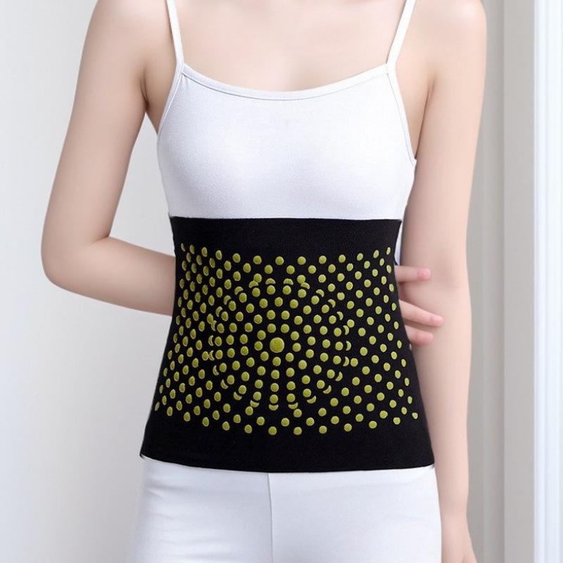 Пояс для поддержки талии с подогревом из полыни для йоги и фитнеса